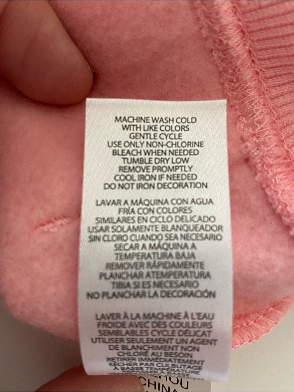 Champion Pink Kids Hoodie & Sweatpants Set with Butterfly Accents - Picture 8 of 8